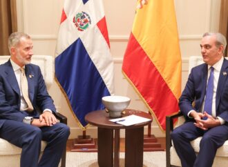 Presidente Abinader y rey de España, Felipe VI, se reunieron esta tarde por espacio de una hora en el Palacio Nacional