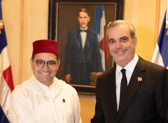 Abinader se reúne con el ministro de Exteriores del Reino de Marruecos