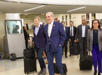 Presidente Luis Abinader llega a los Estados Unidos, donde participará en varias actividades
