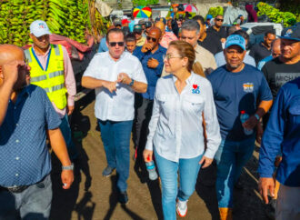 Paliza y Carolina recorren mercados de la Duarte y Villas Agrícolas; planifican su readecuación