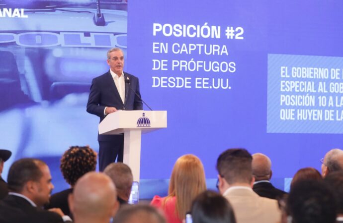 Presidente Abinader presenta cifras en disminución de la criminalidad