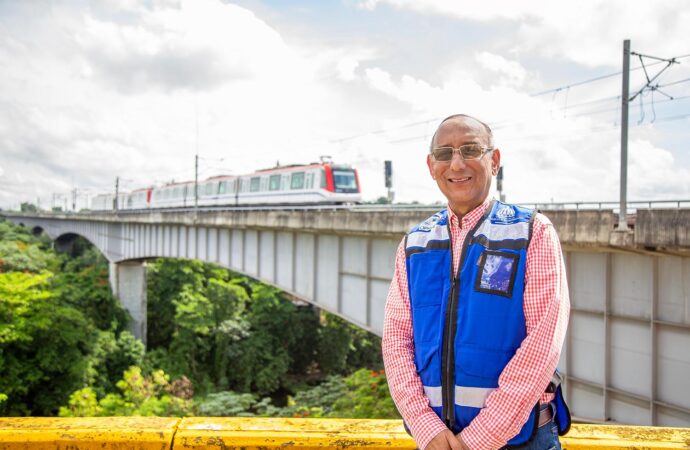 OPRET inicia pruebas de trenes de seis vagones en Villa Mella