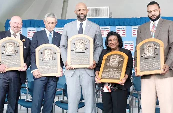 Cinco grandes del béisbol ingresaron a Cooperstown