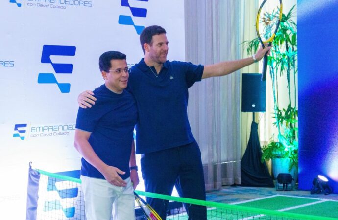 David Collado y Del Potro señalan a RD como destino para el turismo deportivo