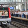 Presidente Abinader inaugura ampliación del Metro de Santo Domingo