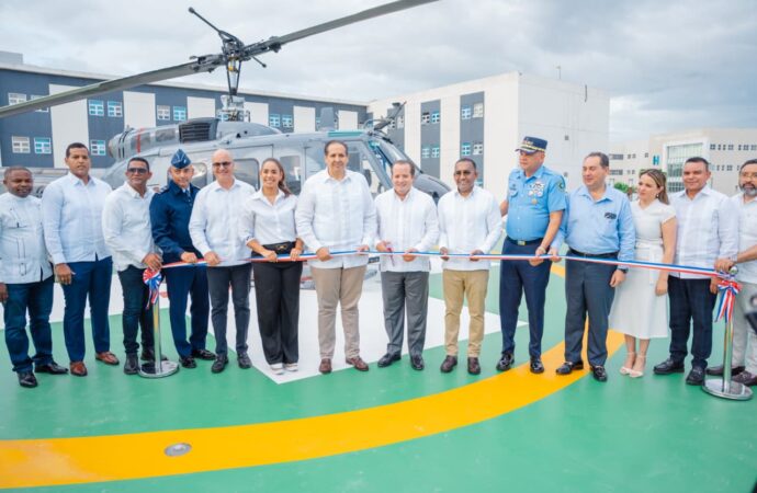 Gobierno pone en operación helipuerto en ciudad sanitaria Dra. Evangelina Rodríguez Perozo