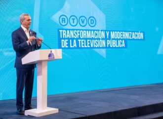 Presidente Abinader presenta la transformación y modernización de la televisión pública, RTVD, canal 4