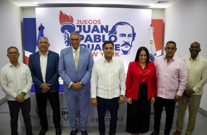 Ministerio de Deportes anuncia los Juegos Juan Pablo Duarte New York