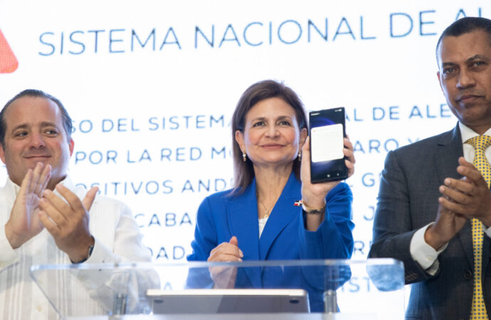 Gobierno dominicano realiza primera prueba técnica del Sistema Nacional de Alertas