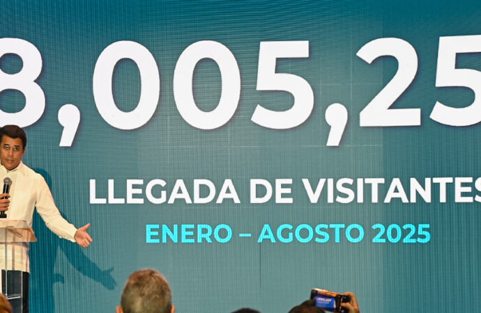 RD recibe más de 8 millones de visitantes hasta agosto