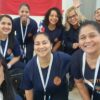 Bomberas del DN conquistan medalla de oro en competencia de destrezas en Panamá