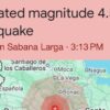 ¡Tembló! Se siente fuerte, sismo de magnitud 4.5