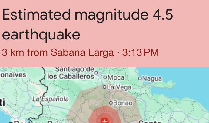 ¡Tembló! Se siente fuerte, sismo de magnitud 4.5