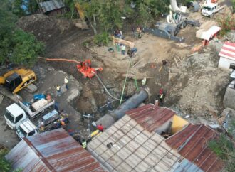 Coraasan e Inapa avanzan en fase final de reparación del acueducto Cibao Central