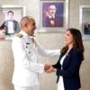 Embajadora de Estados Unidos, Leah Campos, se reúne con el presidente de la DNCD, vicealmirante José Manuel Cabrera Ulloa