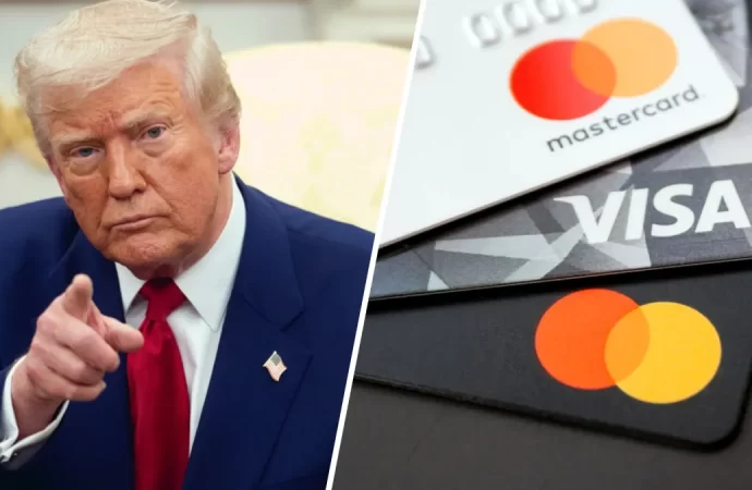 Presidente Trump reta a los bancos: solicita bajar al 10% los intereses de las tarjetas de crédito