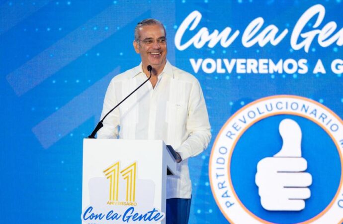 Presidente Abinader define al PRM como el motor de cambio más efectivo y auténtico de la República Dominicana