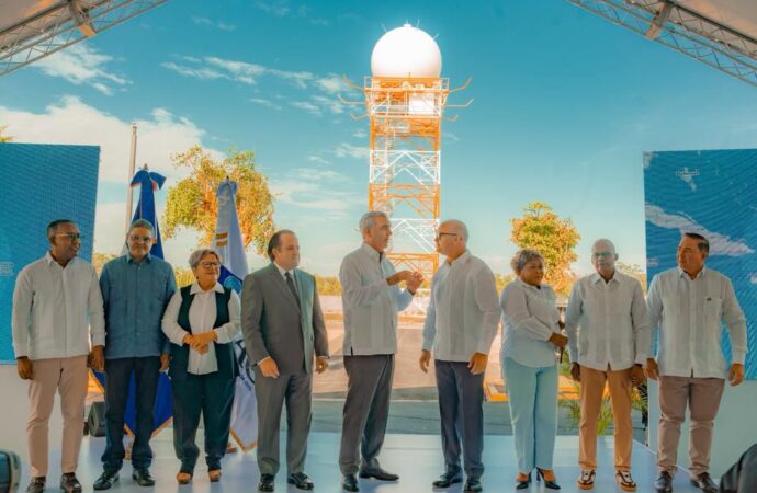 Presidente Luis Abinader inaugura Radar Meteorológico Doppler en Complejo Aeronáutico Dominicano