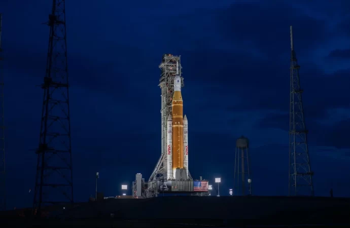 NASA realiza un nuevo ensayo general antes de lanzar la misión lunar Artemis 2