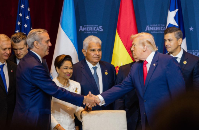 Presidente Abinader participa en firma de proclamación para crear una coalición militar contra carteles del narcotráfico