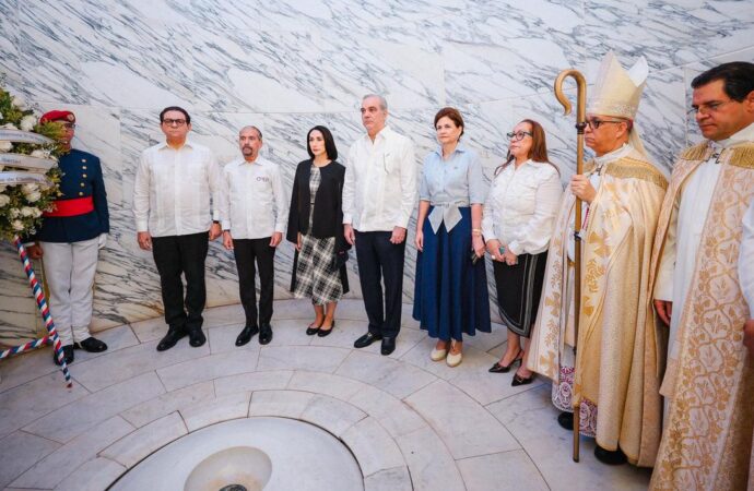 Presidente Abinader encabeza tedeum por el 182. ° aniversario de la Batalla del 30 de Marzo