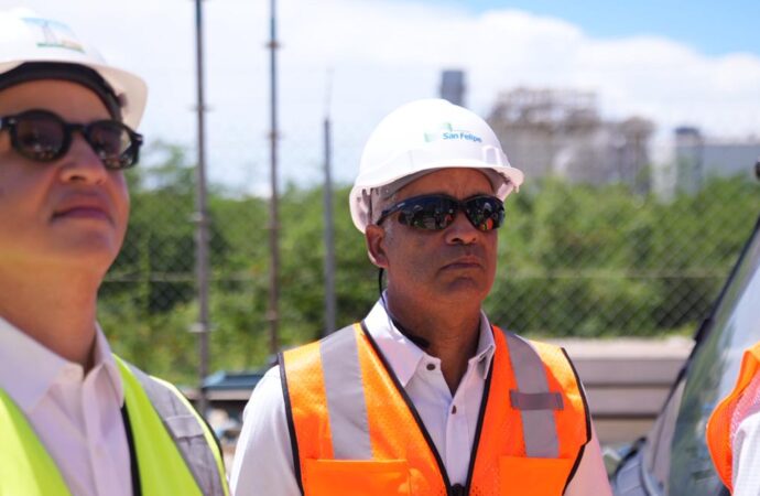 San Felipe I toma forma: Gobierno supervisa obra que sumará 470 MW y reforzará la seguridad eléctrica del país