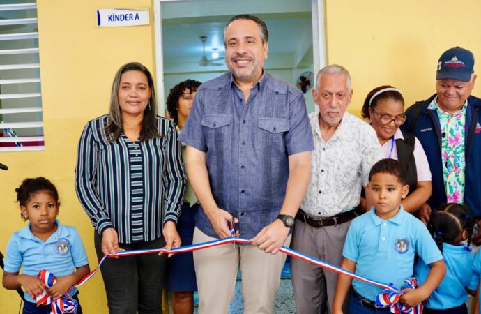 Con nueva Aula de Motricidad en Azua, INEFI fortalece el futuro de la niñez dominicana; suman 12 las entregadas en el país
