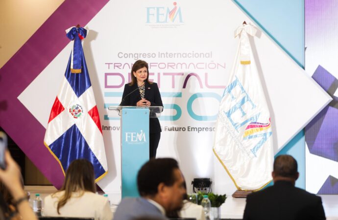 Raquel Peña destaca preparación del país para los desafíos de la economía digital