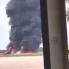 Avión privado se estrella en el Aeropuerto de La Romana; fallecen dos pilotos