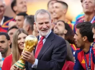 El rey Felipe VI recibe a la selección española
