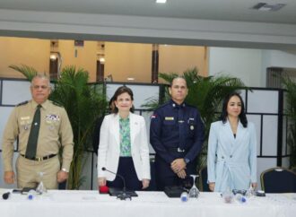 Raquel Peña pasa balance a las acciones del Plan de Seguridad Ciudadana durante la última semana