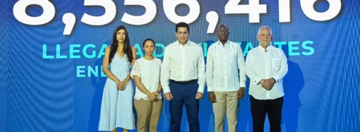 República Dominicana recibe más de 8.5 millones de visitantes hasta agosto