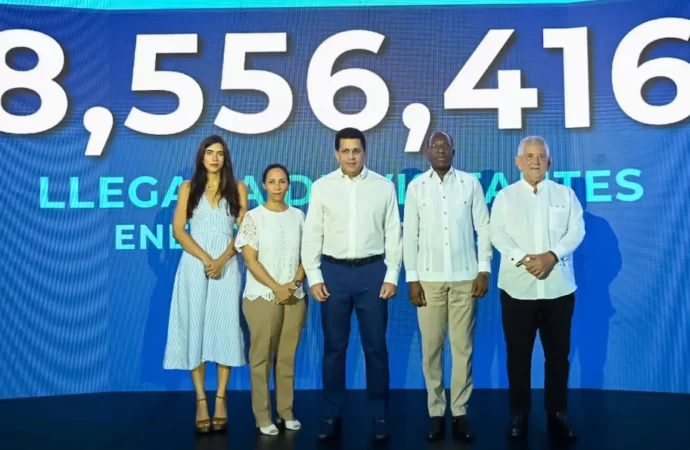 República Dominicana recibe más de 8.5 millones de visitantes hasta agosto